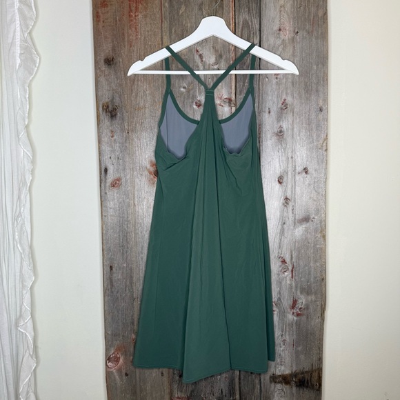 Outdoor Voices The Exercise Dress in Evergreen Built in Shorts/ Bodysuit Small - Picture 6 of 12